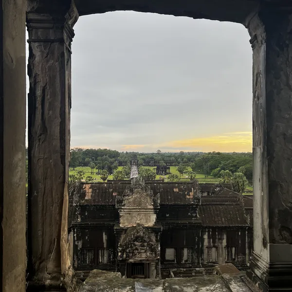 Morning light over Angkor